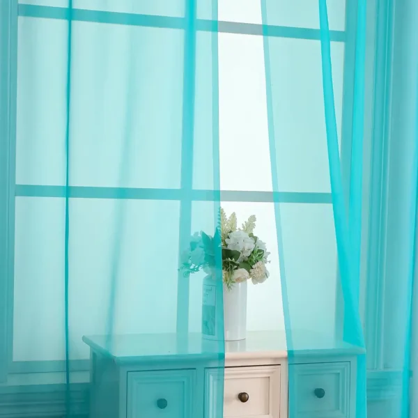 turquoise sheer curtains 5