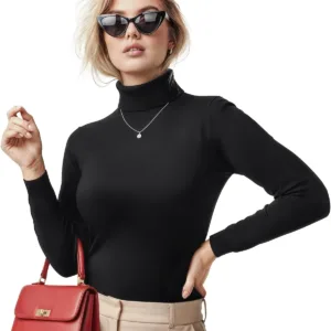 turtleneck women long sleeve 1