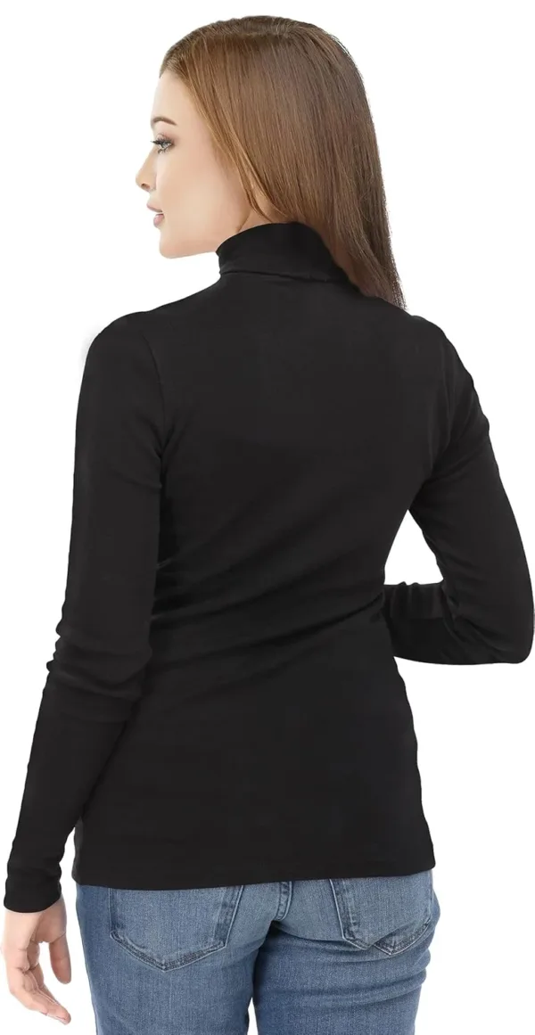turtleneck women long sleeve 5