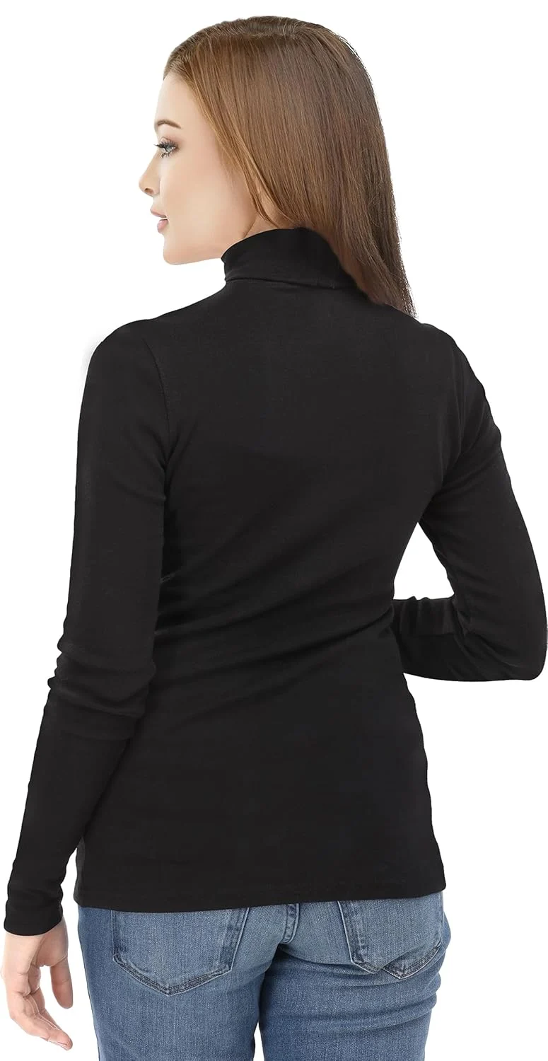 turtleneck women long sleeve 5