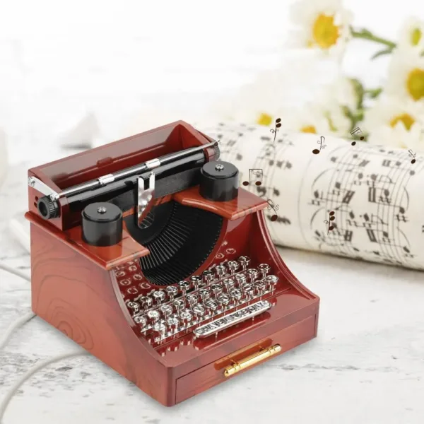 typewriter music box 1