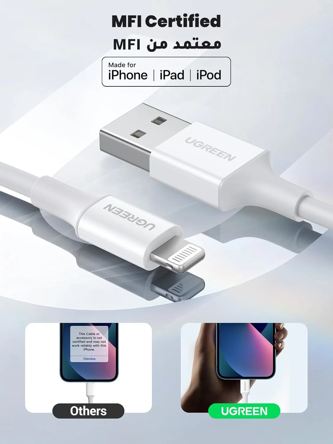 ugreen iphone charger cable 3