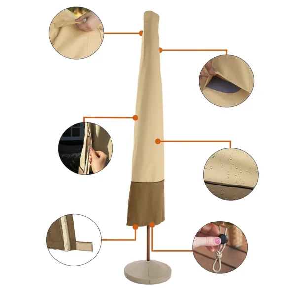 umbrella cover veranda 3