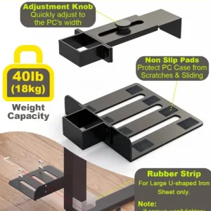 under desk pc mount 5