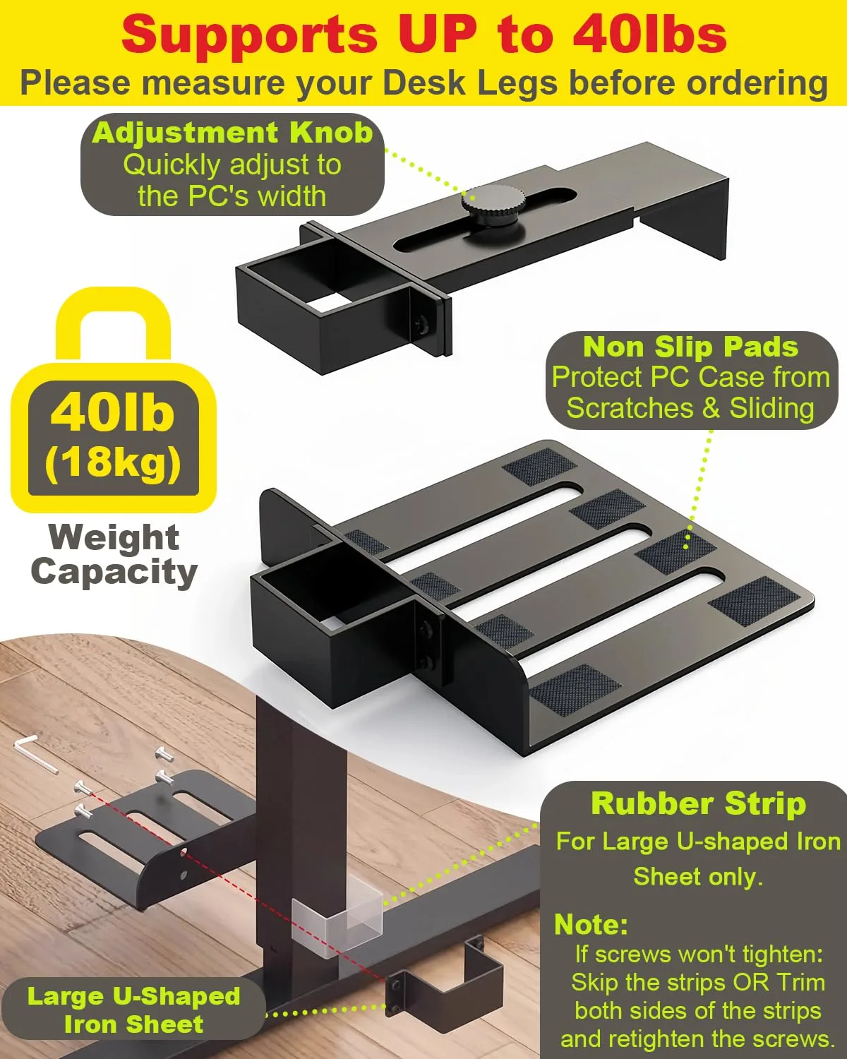 under desk pc mount 5