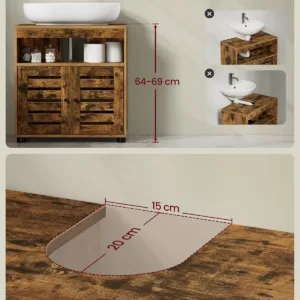 under sink cabinet 7