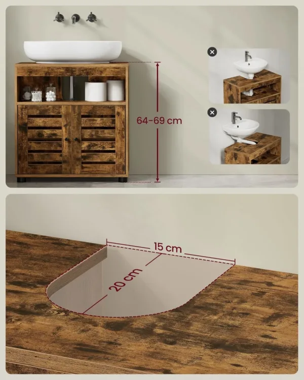 under sink cabinet 7
