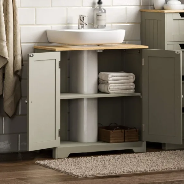 under sink cabinet grey 3