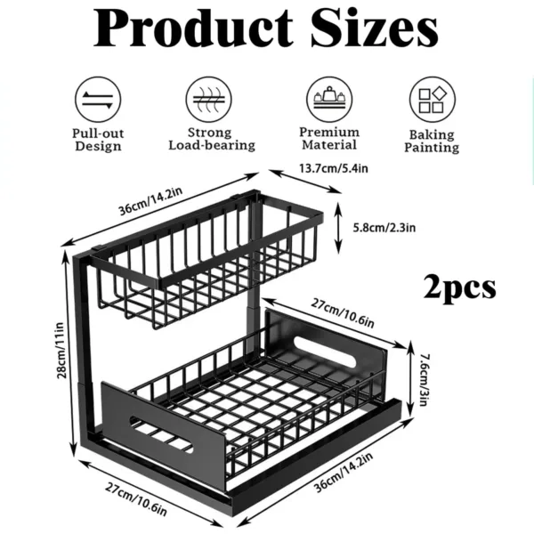 under sink organizer 2
