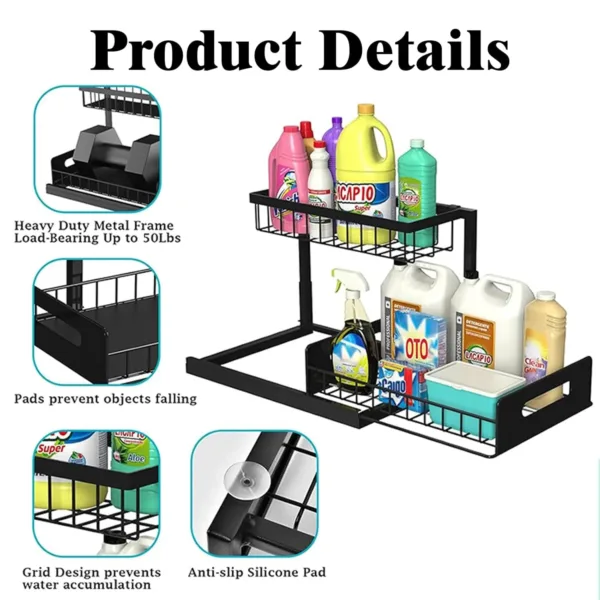 under sink organizer 3