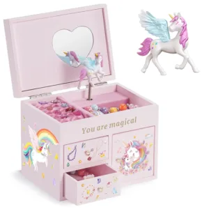 unicorn jewelry box girls 1