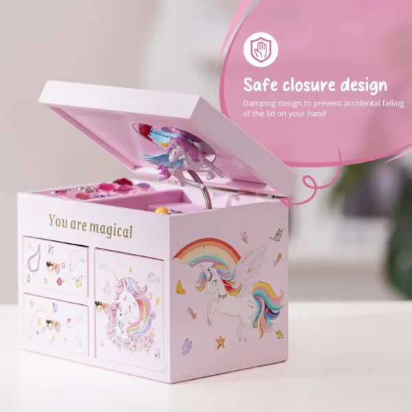 unicorn jewelry box girls 4