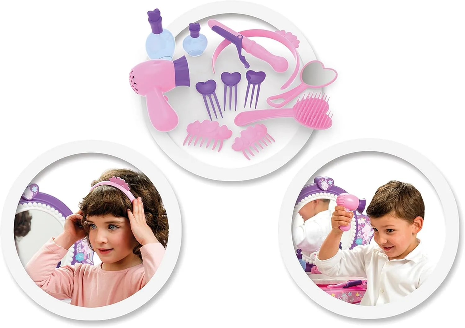 unicorn makeup vanity girls 3