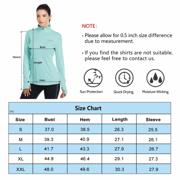 upf 50 shirt womens 6