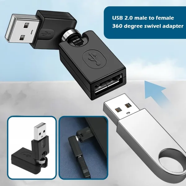 usb adapter rotating usb 2