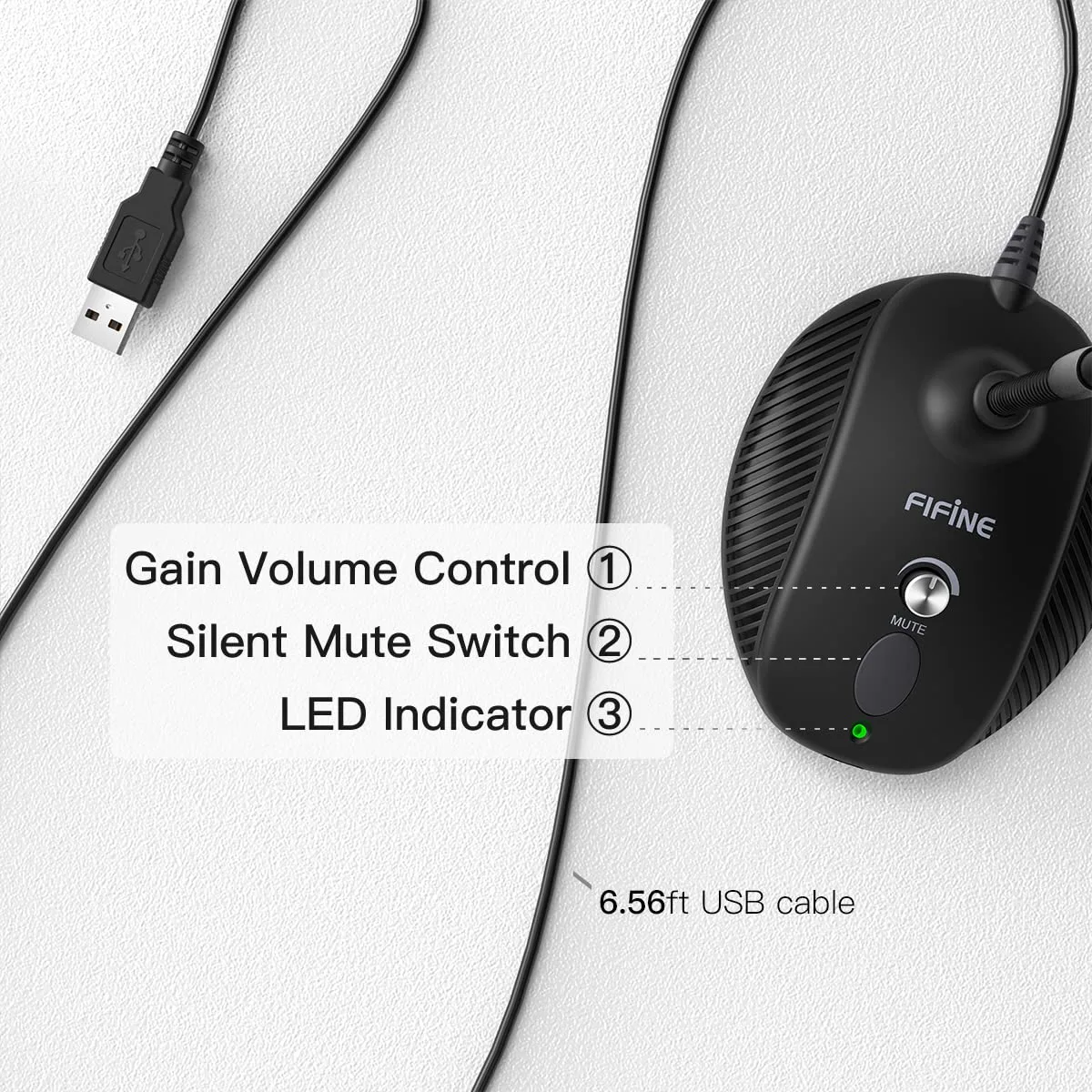 usb gooseneck microphone 3