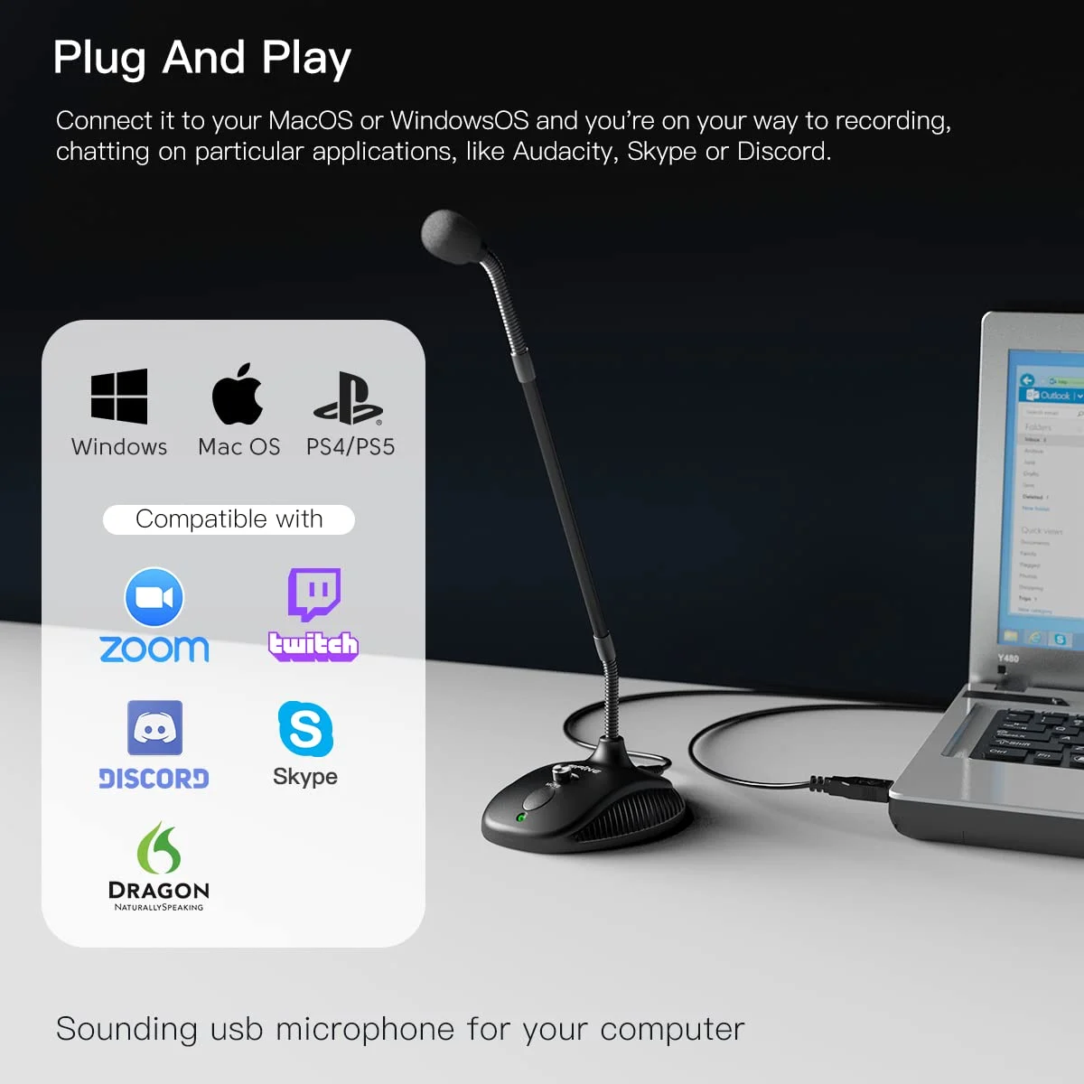 usb gooseneck microphone 6