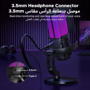 usb microphone gaming mic 4