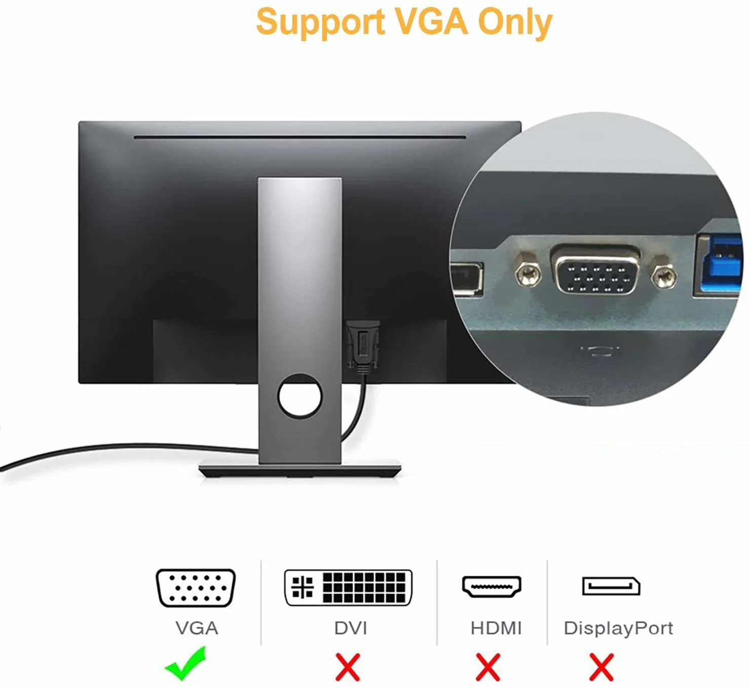 usb vga adapter cable 5