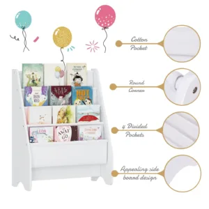 utex kids bookshelf sling 6