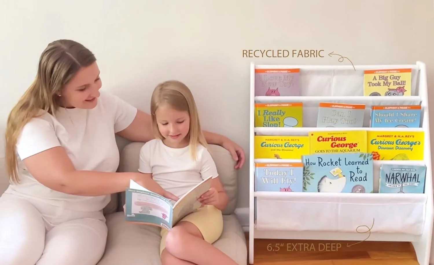 utex kids bookshelf sling 7