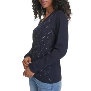 v neck cotton sweater 3