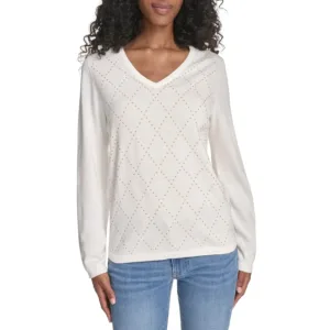 v neck cotton sweater 6