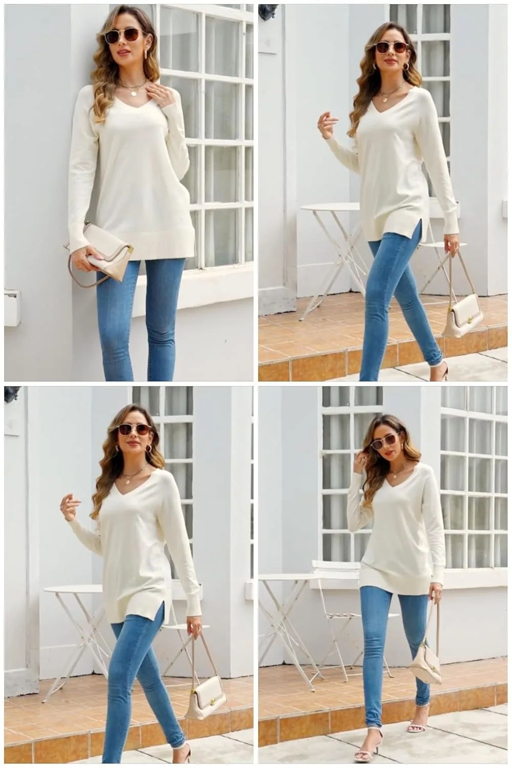 v neck maternity sweater 2