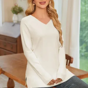 v neck maternity sweater 4
