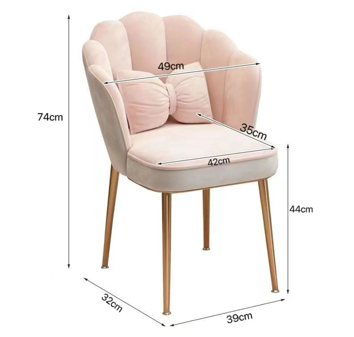 vanity chair makeup stool 3