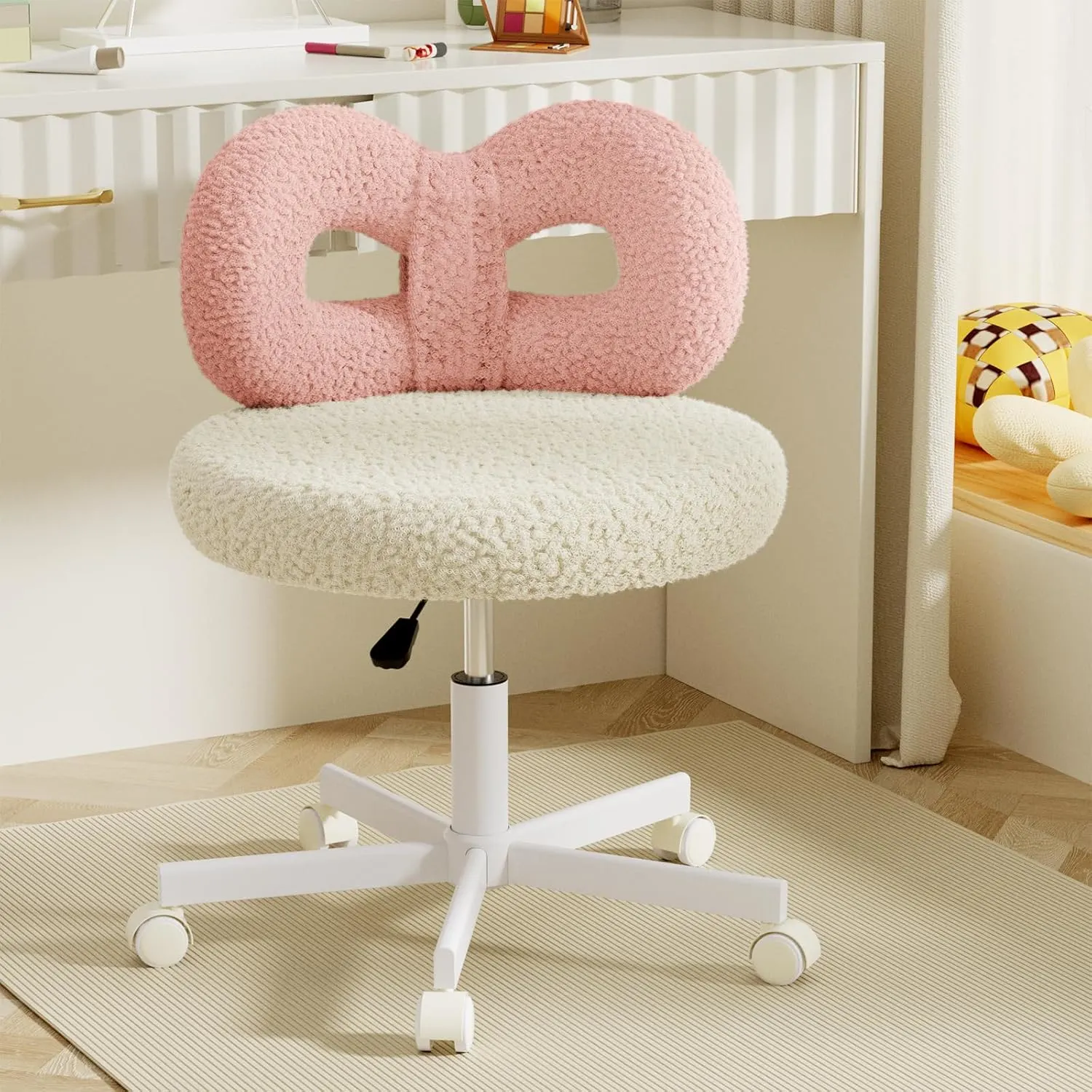 vanity chair wheels 2