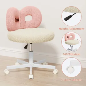 vanity chair wheels 5