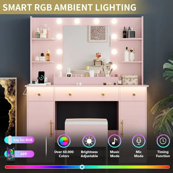 vanity desk mirror 2