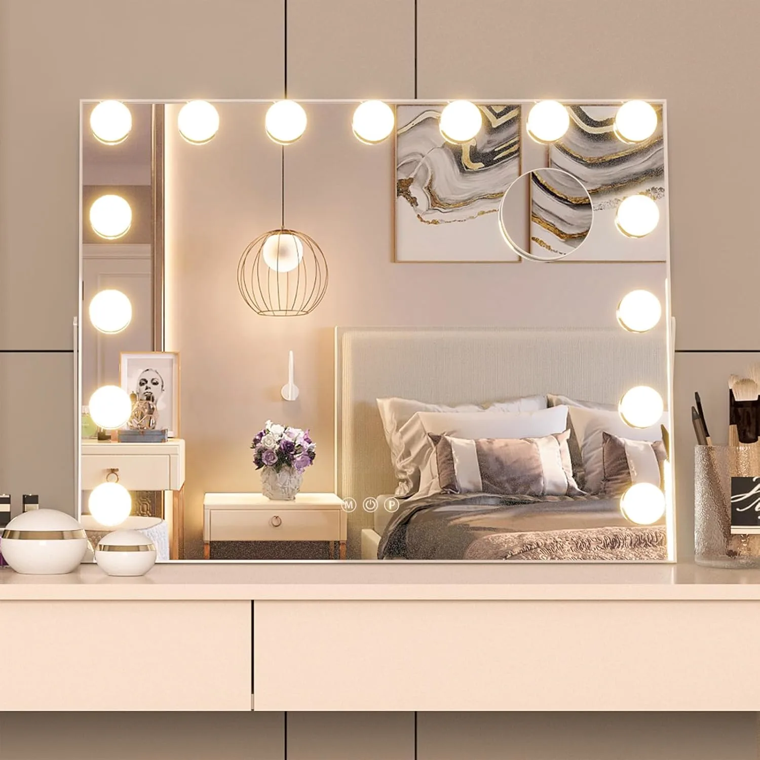 vanity mirror lights usb 3