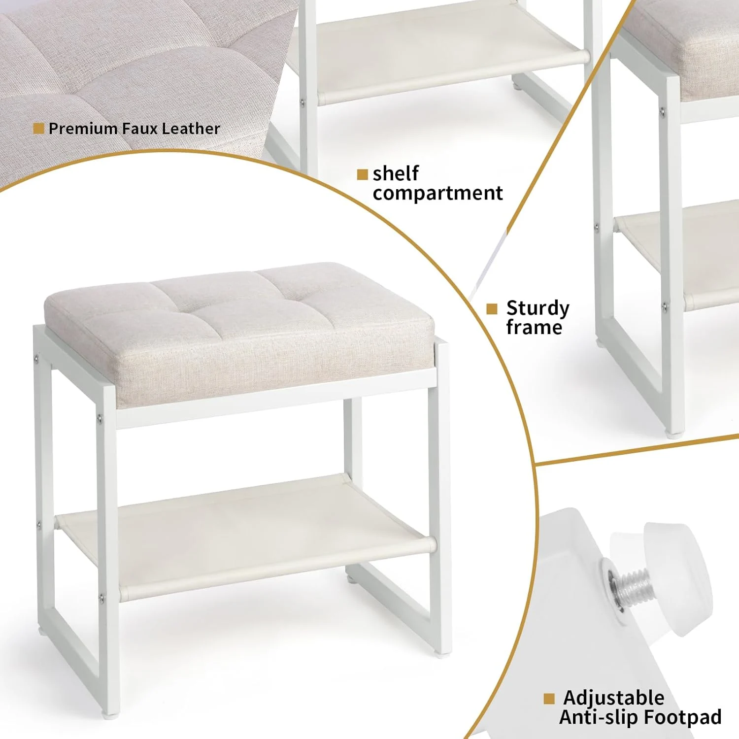 vanity stool makeup chair 4