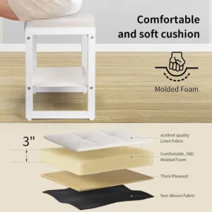 vanity stool makeup chair 5