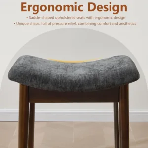 vanity stool saddle 6