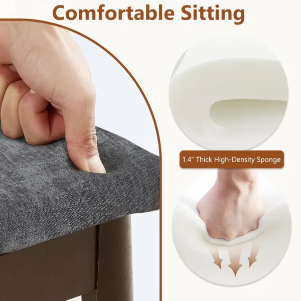 vanity stool saddle 7