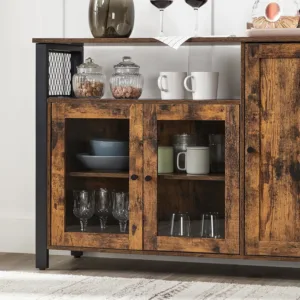 vasagle sideboard kitchen cabinet 7
