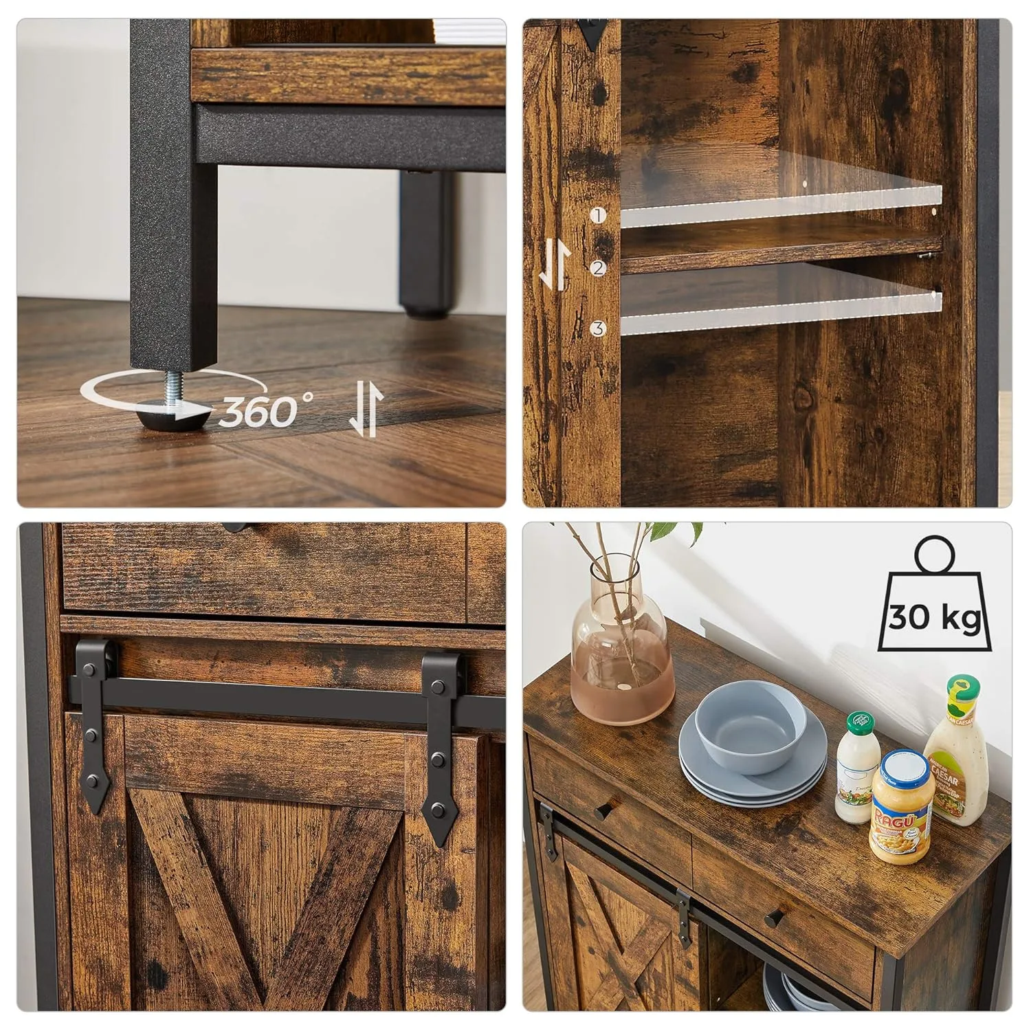 vasagle storage cabinet 5