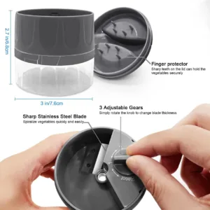 vegetable spiralizer noodle maker 5