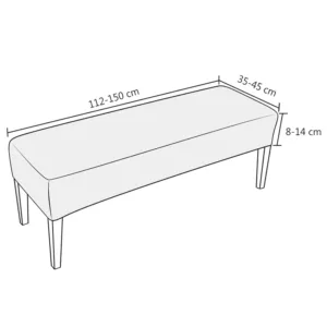 velvet bench cover 2