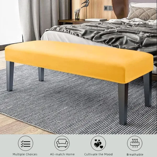 velvet bench cover 3