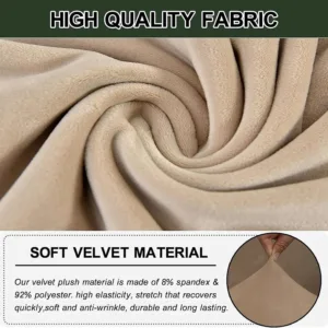 velvet bench cover 4