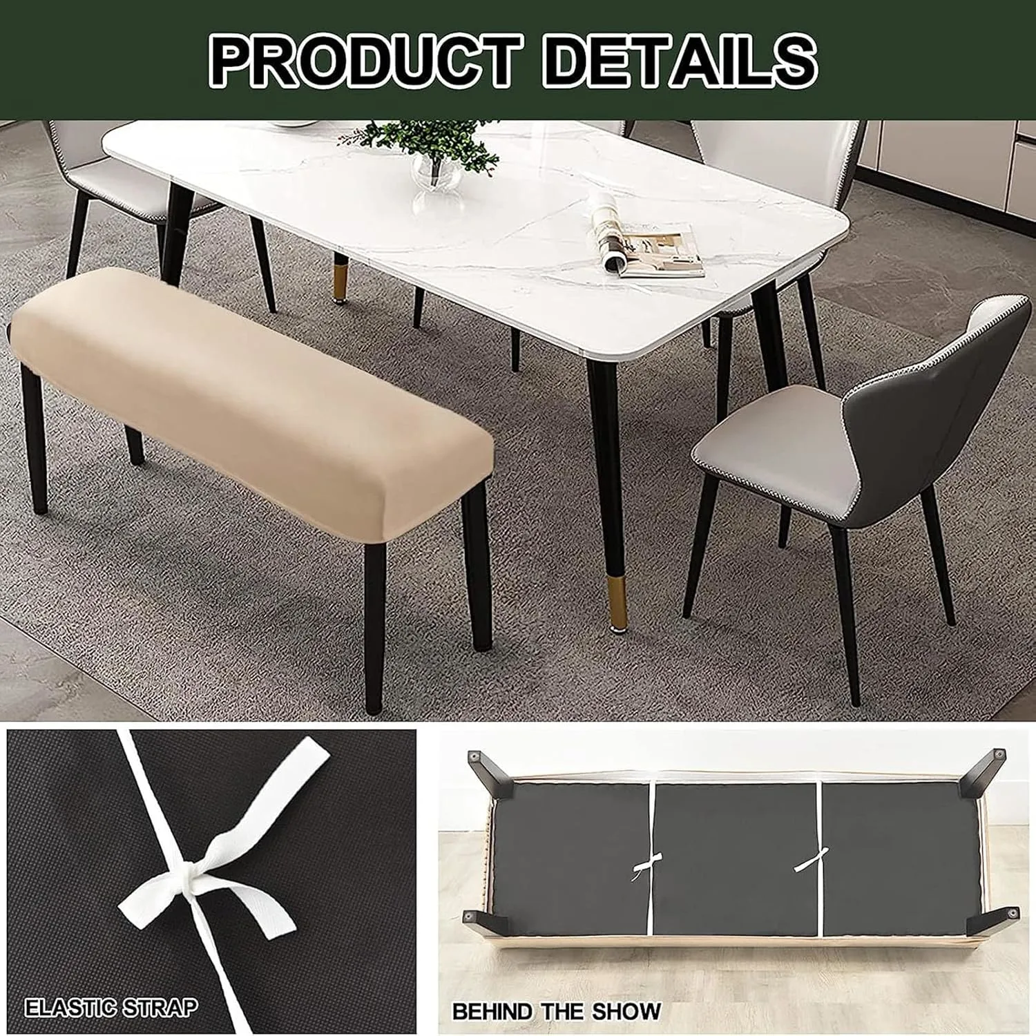 velvet bench cover 5