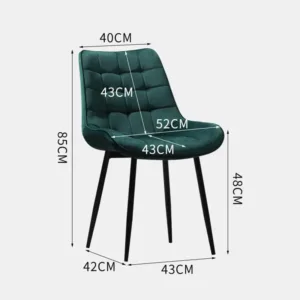 velvet dining chair 2