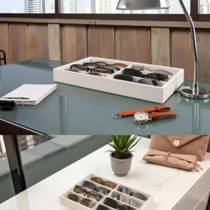 velvet glasses tray 3