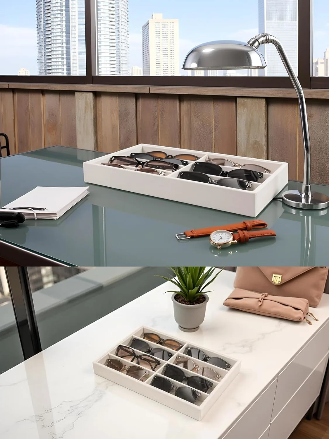 velvet glasses tray 3