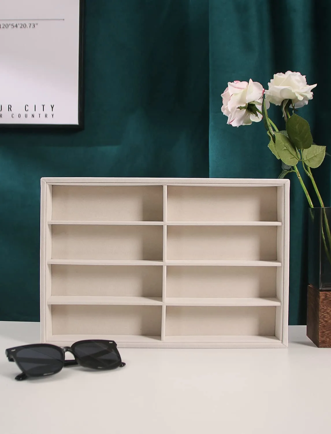 velvet glasses tray 4