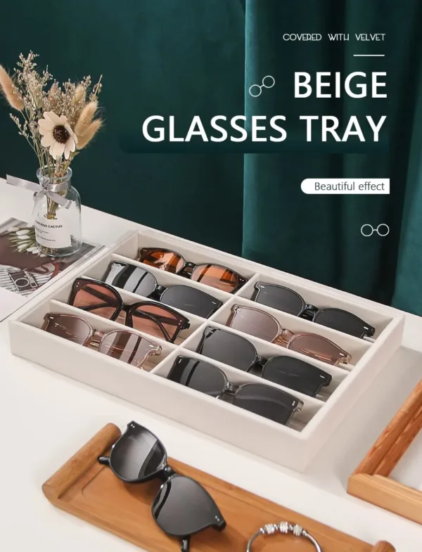 velvet glasses tray 5